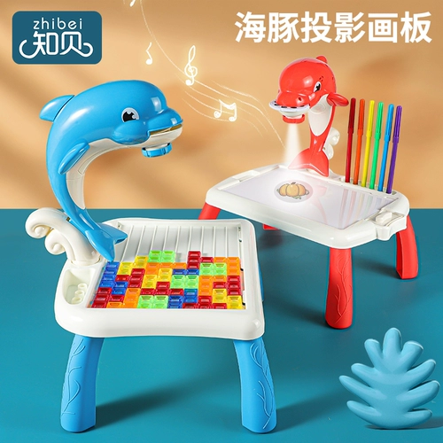 Стираемая доска для рисования, интеллектуальная игрушка для раннего возраста для письма, граффити, 2 лет