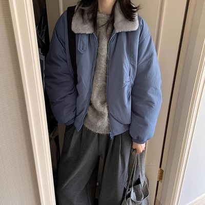 冬季棉服女款加厚外套上衣