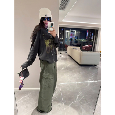 情侣装春秋长袖T恤女早秋上衣
