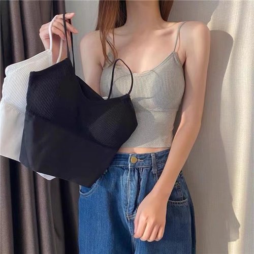 吊带背心女夏外穿，性感V领吊带上衣
