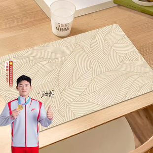 侘寂风小餐垫防水防污防油防烫防刮小桌垫皮革感隔热垫酒店餐盘垫