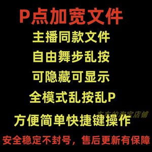 劲舞团辅助P点加宽文件乱按乱P