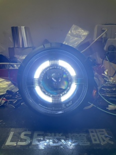 豪爵铃木DL250大灯定制 无损替换大灯 无需射灯辅助升级汽车透镜