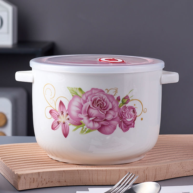 微波炉加热专用饭盒冰箱保鲜泡面上班族便当带盖大号家用陶瓷汤碗,餐饮具,保鲜盒,淘宝优惠券,粉丝福利购,淘宝优惠卷