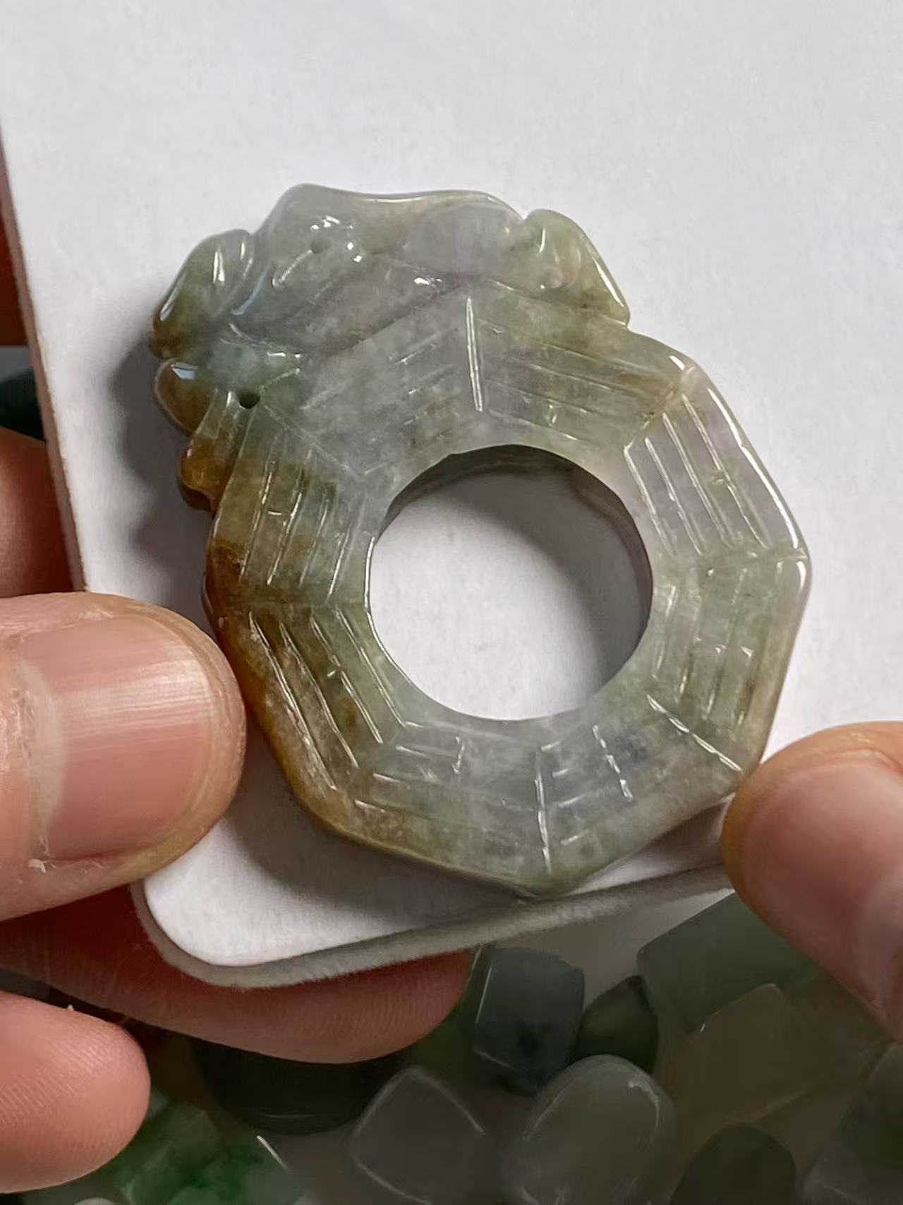 仿古兽牌