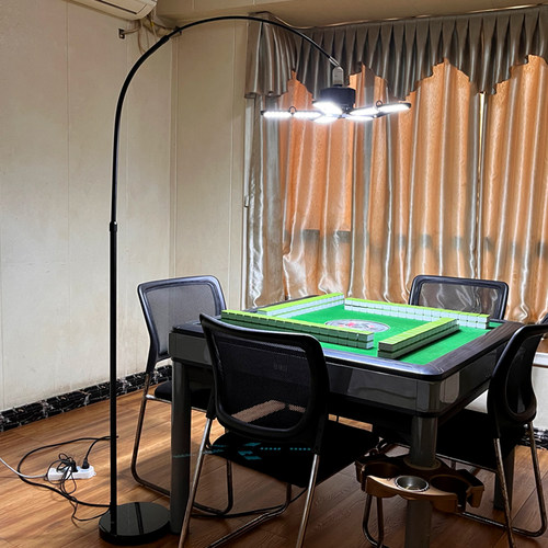 创意高亮棋牌麻将专用钓鱼落地灯