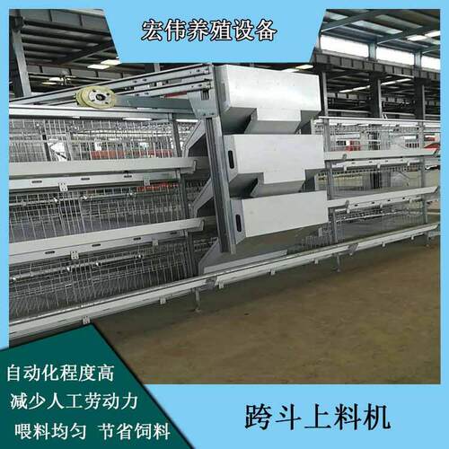现化蛋鸡养殖喂料机宏伟厂家大量供应鸡笼匀速喂料系统