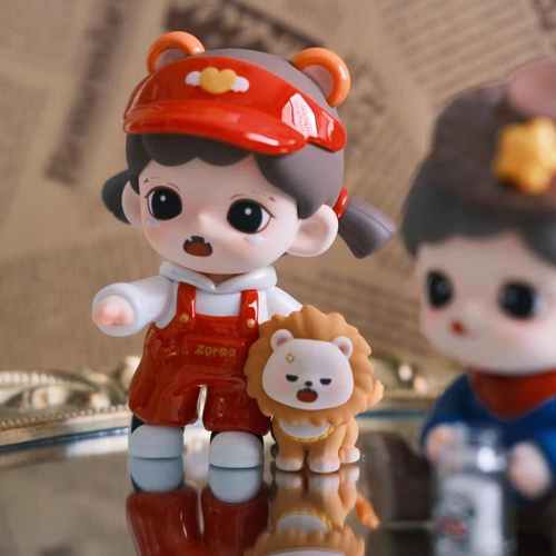 zorra4代我是大BOSS四代zoraa新品正版盲盒女孩摆件公仔手办