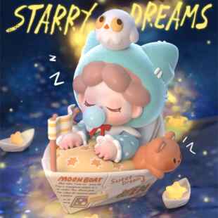 Wendy4代跟着月亮走系列梦境收藏家潮玩手办盲盒摆件确认款