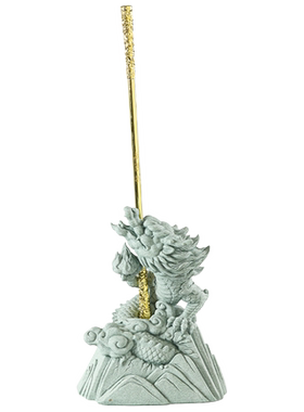 青砂石如意金箍神龙座