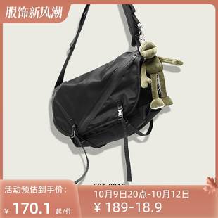 CHAOFANJI 日系潮牌斜挎包男女中性款单肩包学生工装包背包防水