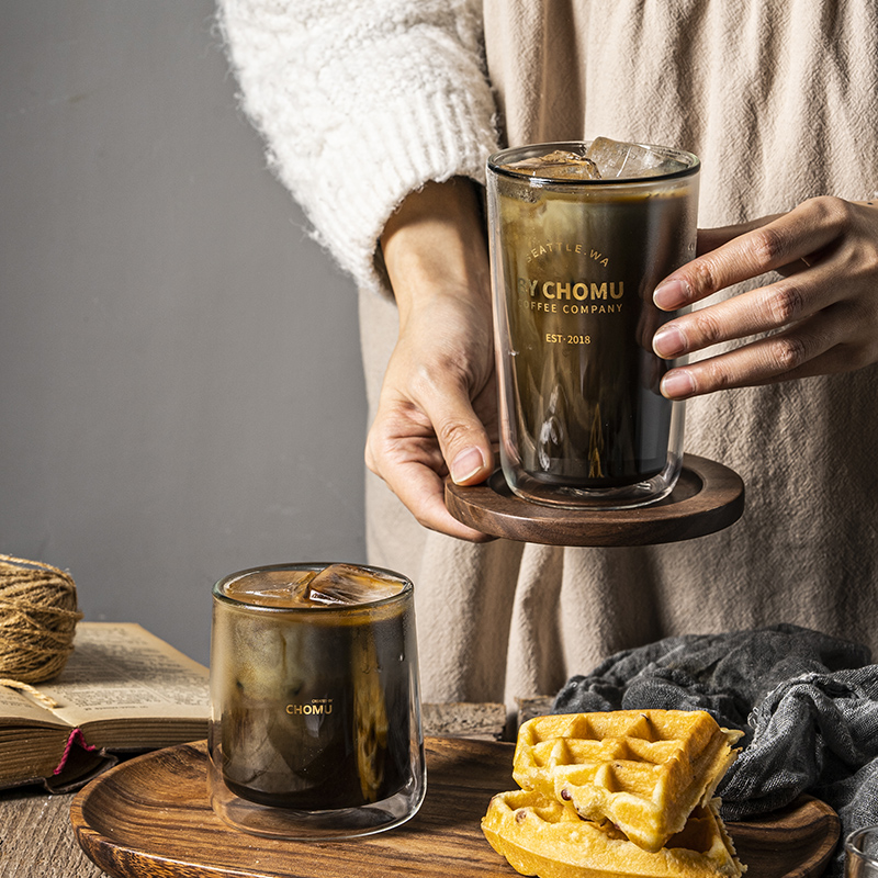 巢牧耐热玻璃原创印花手工制作