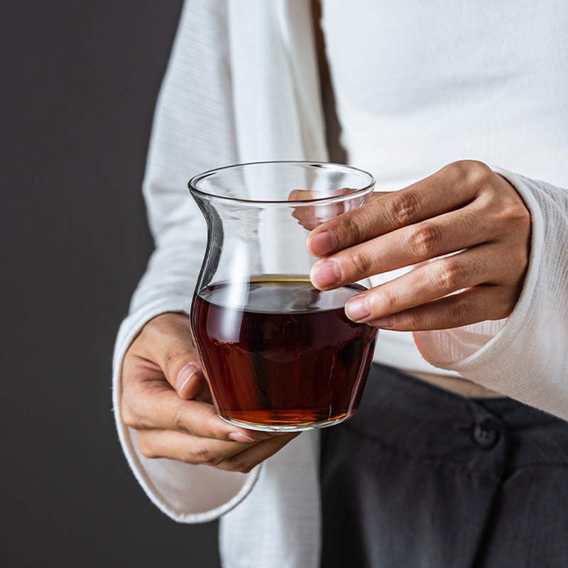 咖啡品鉴杯食品级高硼硅玻璃杯耐高温家用大容量手冲闻香品香杯子