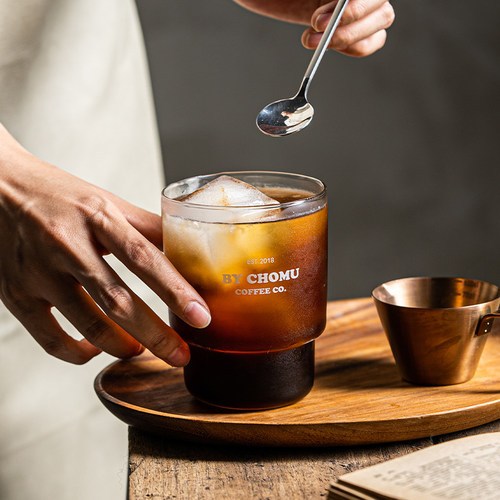 巢牧咖啡杯高硼硅玻璃ins风水杯