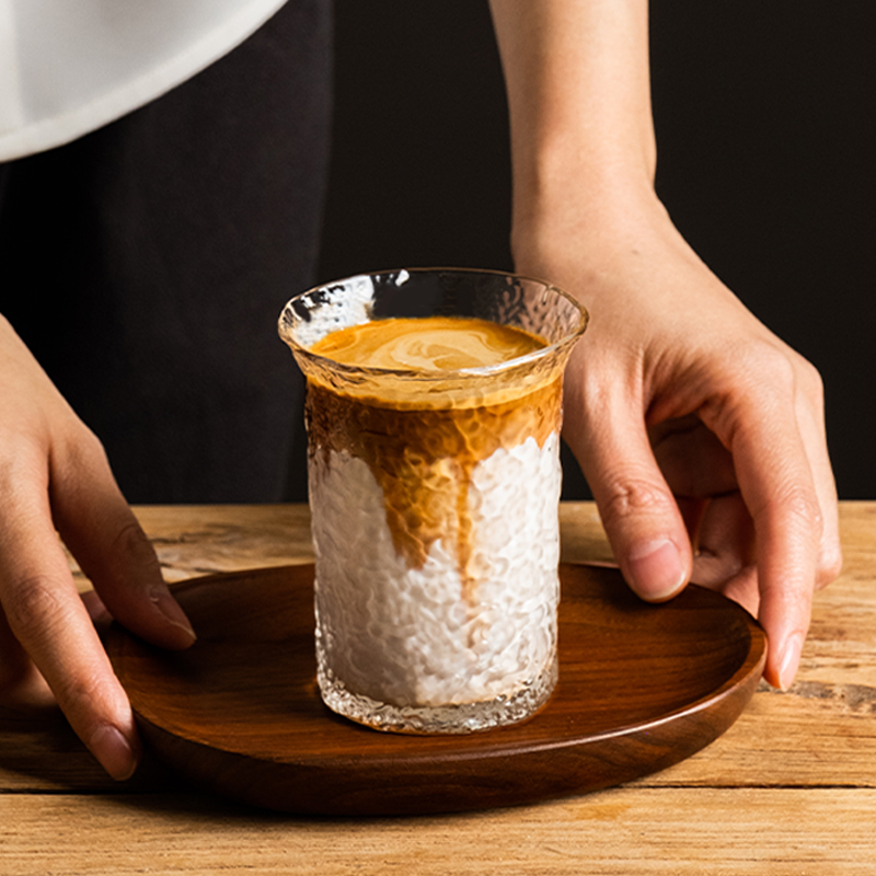 巢牧dirty咖啡杯加厚高硼硅玻璃