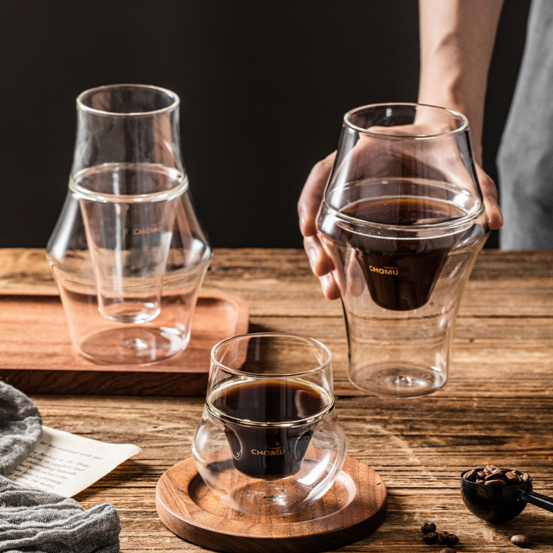 巢牧手冲咖啡杯双层防烫