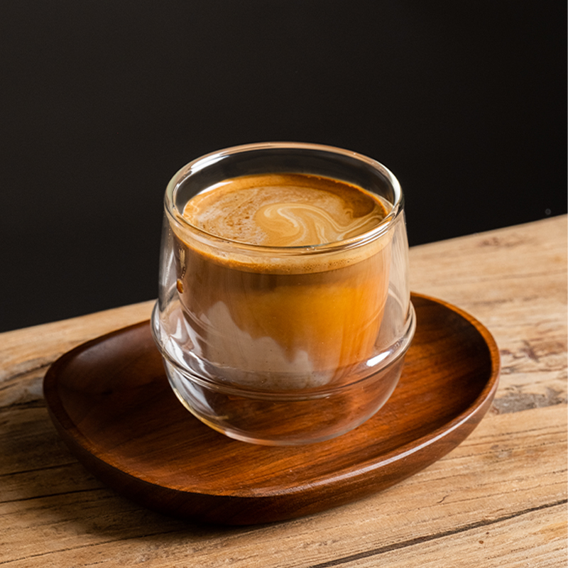 高硼硅玻璃杯日式冰美式咖啡杯