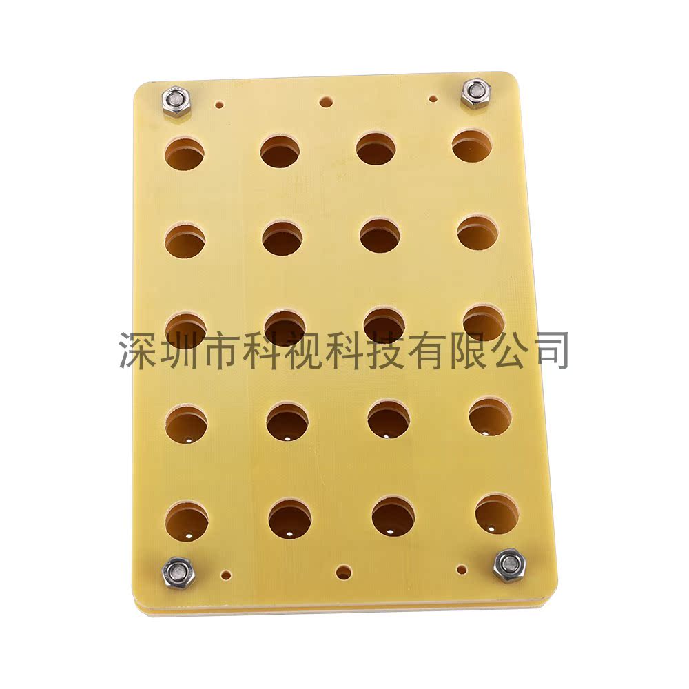 厂家生产PCB环氧纤维板CNC铣锣钻头五金刀具柄插周转托料盘可订制