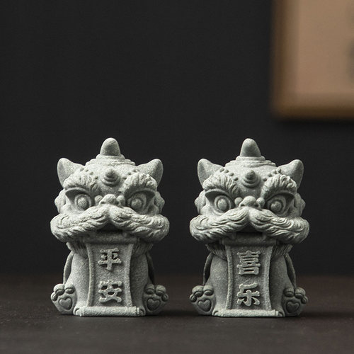国风醒狮工艺品伴手礼礼品