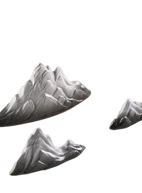 假山微景观客厅玄关桌面鱼缸摆件