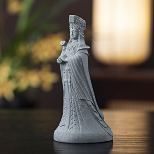 莆田湄洲岛妈祖娘娘神像文创小摆件家居客厅桌面装饰吉祥物工艺品