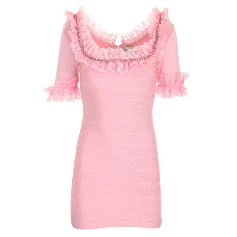 SelfPortrait连衣裙女舒适贴身透气轻盈优雅大方时尚百搭