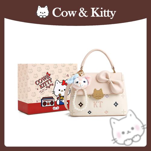 正品CowKitty新款大容量时尚女包甜美通勤百搭手提单肩斜挎女包