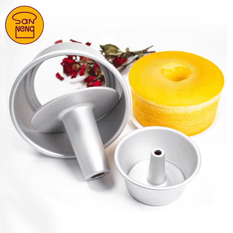 烘焙模具三能圆型活底中空戚风阳极蛋糕模SN5282 5280 5281 5283,厨房/烹饪用具,烘焙模具,淘宝优惠券,粉丝福利购,淘宝优惠卷