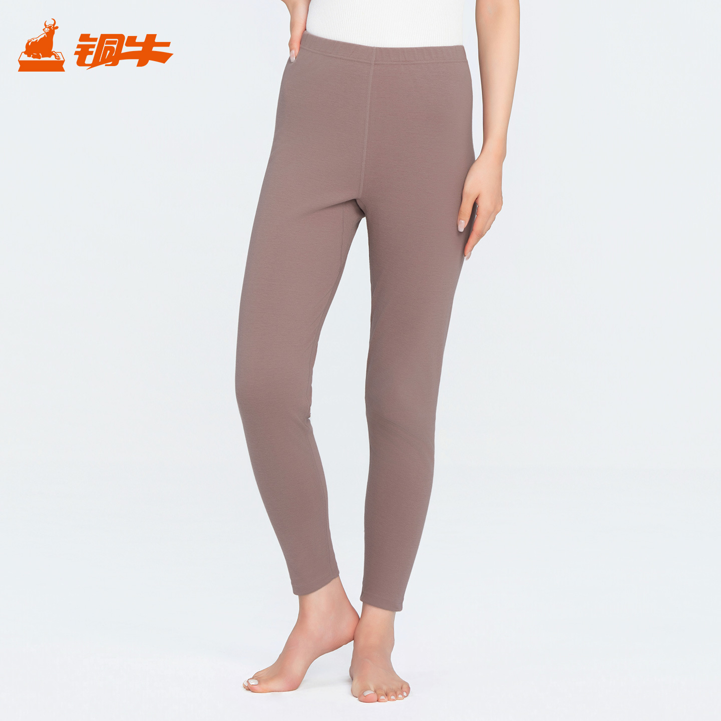 铜牛抗菌防螨绒润棉女裤 秋冬秋裤线裤女裤子VK278 - 封面