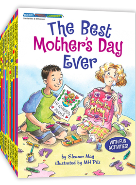 爱心树 英文原版绘本 Studies Connects成长全知道：6+岁 全面提升儿童社会学经济学认知力（精选12册）