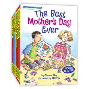 爱心树 英文原版绘本 Studies Connects成长全知道:6+岁 全面提升儿童社会学经济学认知力(精选12册)