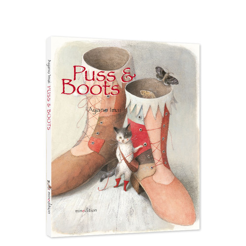 穿靴子的猫 Puss & Boots  向经典致敬！格林童话经典故事的新演绎。精装 外版书