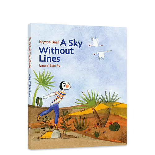没有线条的天空 A Sky Without Lines 这是一个感人而及时的故事，讲述了一个小男孩与他心爱的兄弟和父亲被边界分开的故事 外版书