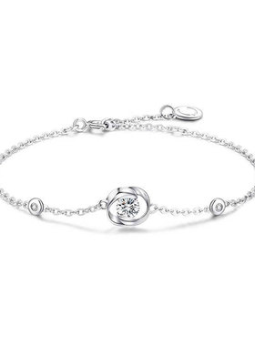 莫比乌斯纯银手链女款2025新款