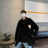 XZ213-19XZ05-P88控108港风大码灯芯绒西装贴标，男装西服套装，星座213