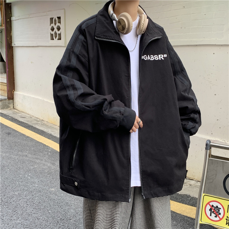 XZ213-19JK45-P88控108休闲大码刺绣夹克立领拉链,男装夹克,星座213