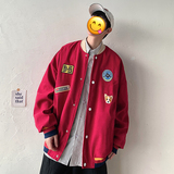 2021春季情侣外套男夹克绣花个性动物XZ213-19JK11-P105，男装夹克，星座213