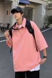 XZ213-19D61-P45控58港风大码高品质加厚POLO衫多色夏季主推，男装Polo衫，星座213