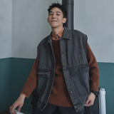 XZ213-19JK09-P60控88牛仔马甲宽松百搭大码男装,男装背心/马甲,星座213,四季星座 XZ213-19JK09-P60控88牛仔马甲宽松百搭大码男装,男装背心/马甲,星座213,四季星座