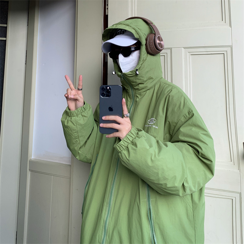 XZ213-MY31-P128控148港风大码加厚冲锋衣棉服 防水防风 高品质图片