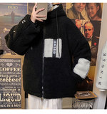 MY18-P148控168加厚羊羔毛连帽棉衣高品质棉服，男装棉衣，星座213