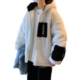 MY18-P148控168加厚羊羔毛连帽棉衣高品质棉服，男装棉衣，星座213