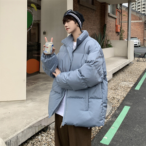 XZ213-MY20-P70控88港风大码纯色加厚棉服 现货五万件 持续出货！图片