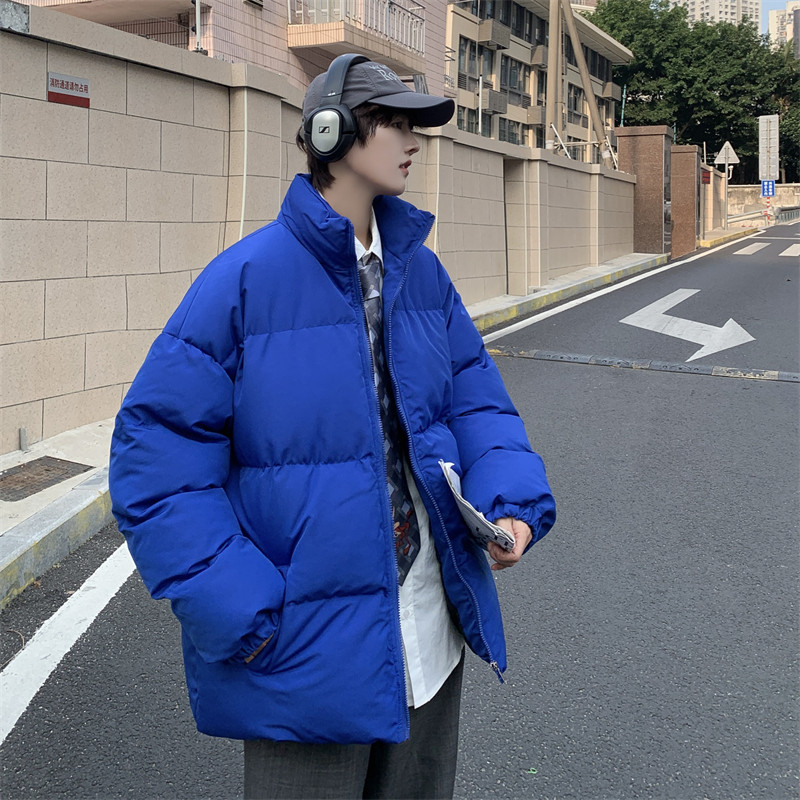 XZ213-MY20-P70控88港风大码纯色加厚棉服现货五万件持续出货！,男装棉衣,星座213