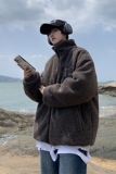 XZ213-MY45-P128控148港风大码刺绣夹棉加厚刺绣立领棉服，男装棉衣，星座213