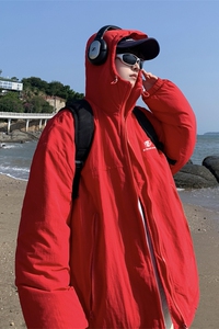 XZ213-MY31-P128控148港风大码加厚冲锋衣棉服 防水防风 高品质图片