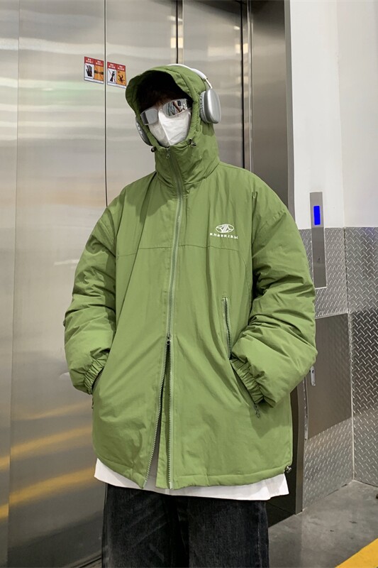XZ213-MY31-P128控148港风大码加厚冲锋衣棉服防水防风高品质,男装夹克,星座213