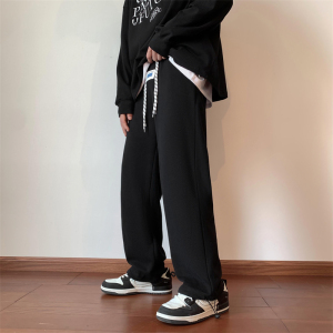 DK36-P45控58港风大码抽绳拖地裤图片 DK36-P45控58港风大码抽绳拖地裤图片
