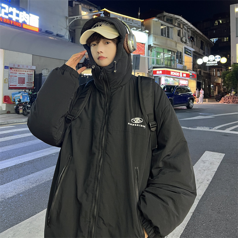 XZ213-MY31-P128控148港风大码加厚冲锋衣棉服防水防风高品质,男装夹克,星座213