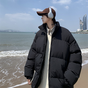 XZ213-MY20-P70控88港风大码纯色加厚棉服 现货五万件 持续出货！图片